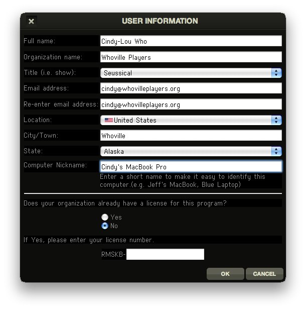 userinformation